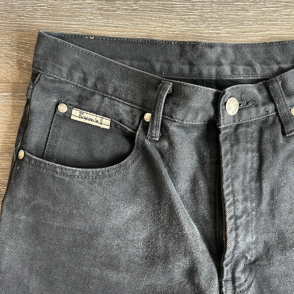 High Rise Black Jeans - Picture 6 of 9